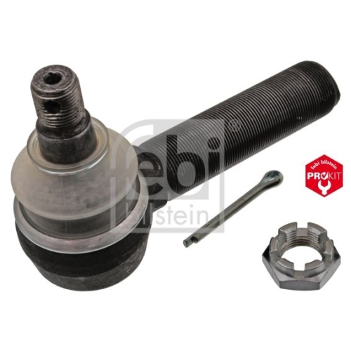 Febi Bilstein 39389 Spurstangenendst&uuml;ck mit Kronenmutter und Splint , 1 St&uuml;ck