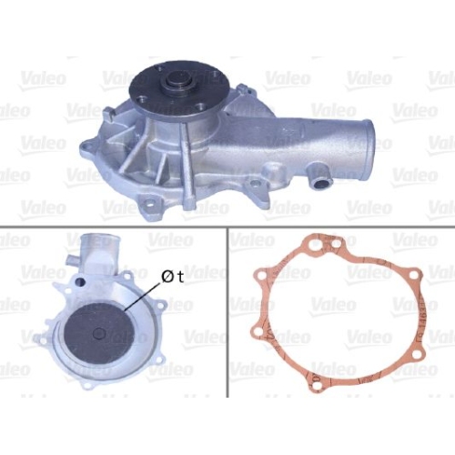 Wasserpumpe VALEO 506048 f&uuml;r BEDFORD OPEL VAUXHALL