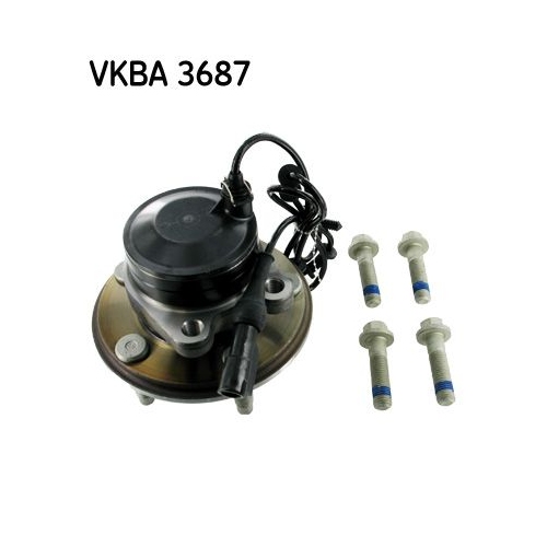 Radlagersatz SKF VKBA 3687 f&uuml;r JAGUAR, Vorderachse