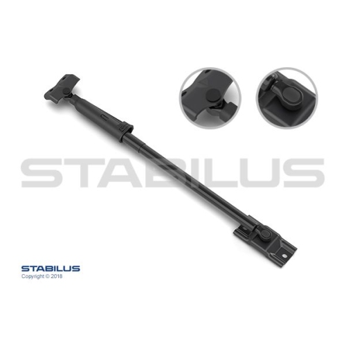 Gasfeder, Koffer-/Laderaum STABILUS 580067 // DORSTOP&reg; f&uuml;r MITSUBISHI, rechts