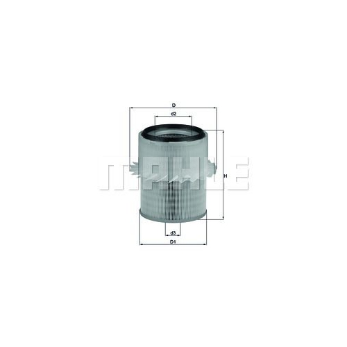 Luftfilter KNECHT LX 673 f&uuml;r MITSUBISHI
