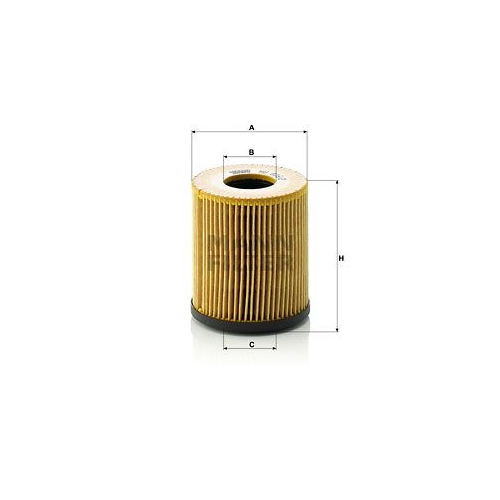 &Ouml;lfilter MANN-FILTER HU 816/2 x f&uuml;r BMW FIAT