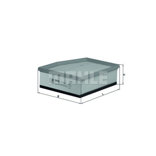 Luftfilter KNECHT LX 934/2 f&uuml;r VAG, links