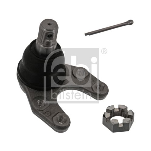 Febi Bilstein 42442 Traggelenk mit Kronenmutter und Splint , 1 St&uuml;ck
