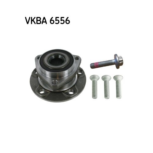 Radlagersatz SKF VKBA 6556 f&uuml;r AUDI SEAT SKODA VW, Hinterachse, Vorderachse
