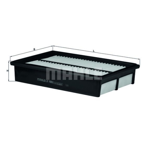 Luftfilter KNECHT LX 1688 f&uuml;r MAZDA, f&uuml;r Fahrzeuge ohne Start-Stopp-Funktion