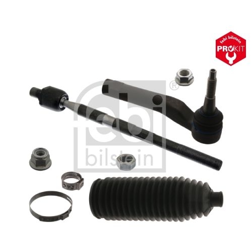 Febi Bilstein 44340 Spurstange mit Endst&uuml;ck, Manschette und Anbaumaterial , 1 St&uuml;ck
