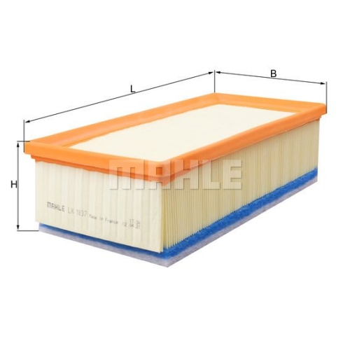 Luftfilter KNECHT LX 1837 f&uuml;r TOYOTA