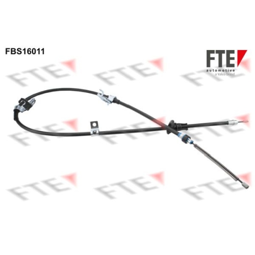 Seilzug, Feststellbremse FTE FBS16011 f&uuml;r MITSUBISHI SMART, hinten rechts