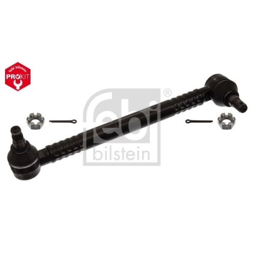 Febi Bilstein 35532 Verbindungsstange mit Kronenmuttern und Splinten , 1 St&uuml;ck