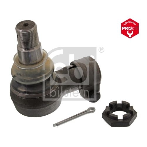 Febi Bilstein 39403 Winkelgelenk f&uuml;r Lenkhydraulikzylinder, mit Kronenmutter und Splint , 1 St&uuml;ck