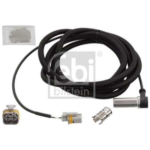 Febi Bilstein 106323 ABS-Sensor mit H&uuml;lse und Fett, 1 St&uuml;ck