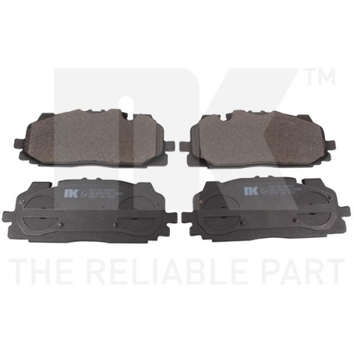 Bremsbelagsatz, Scheibenbremse NK 2247139 f&uuml;r AUDI VW, Vorderachse