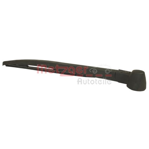 Wischarm, Scheibenreinigung METZGER 2190184 f&uuml;r SKODA VAG, hinten