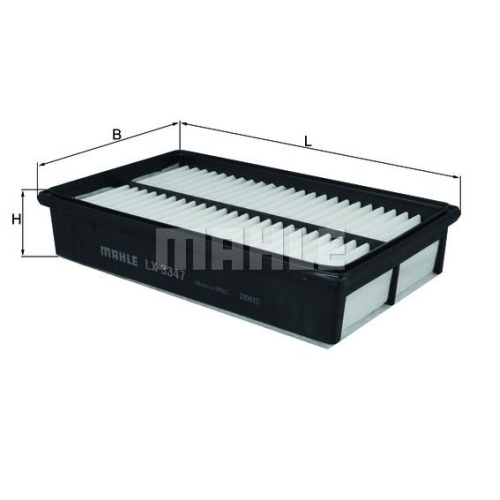 Luftfilter KNECHT LX 3347 f&uuml;r MAZDA, f&uuml;r Fahrzeuge mit Start-Stopp-Funktion