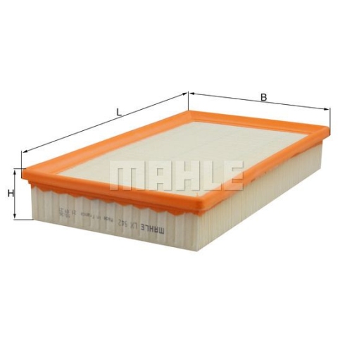 Luftfilter KNECHT LX 942 f&uuml;r JAGUAR