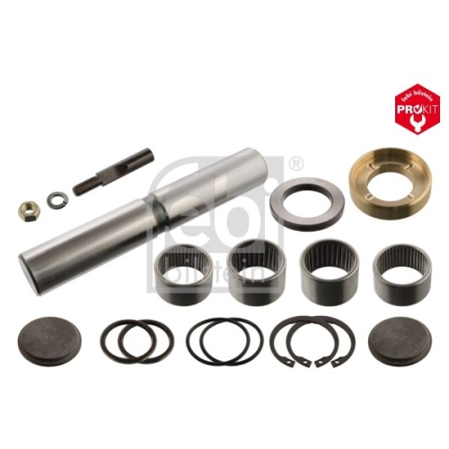Febi Bilstein 08802 Achsschenkelbolzensatz mit Drucklager, Einzelsatz , 1 St&uuml;ck