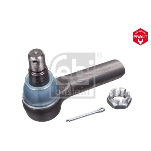 Febi Bilstein 39407 Spurstangenendst&uuml;ck mit Kronenmutter und Splint , 1 St&uuml;ck
