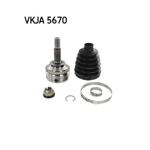Gelenksatz, Antriebswelle SKF VKJA 5670 f&uuml;r, Vorderachse, Vorderachse links