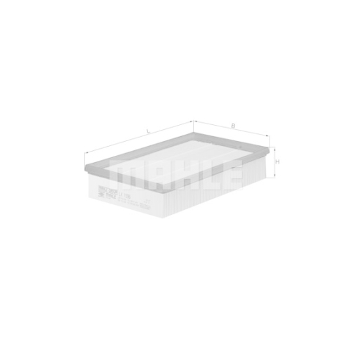 Luftfilter KNECHT LX 1596 f&uuml;r NISSAN