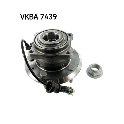 Radlagersatz SKF VKBA 7439 f&uuml;r OPEL VAUXHALL CHEVROLET, Hinterachse
