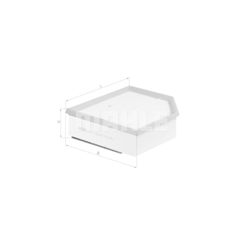 Luftfilter KNECHT LX 1289/1 f&uuml;r VOLVO
