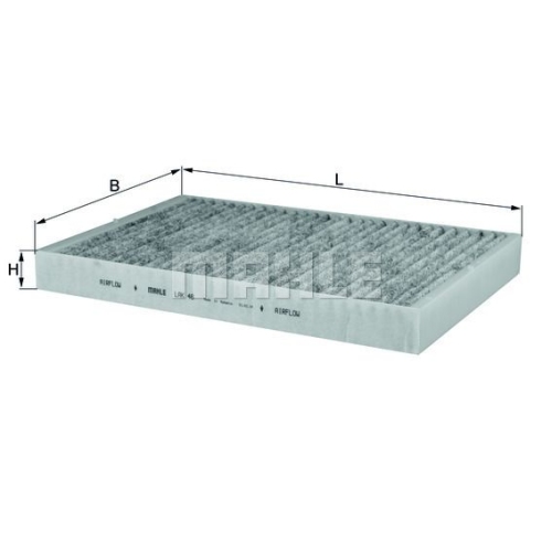 Filter, Innenraumluft KNECHT LAK 46 f&uuml;r VAG