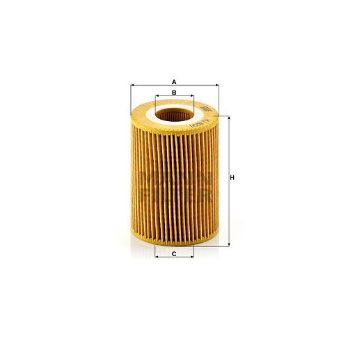&Ouml;lfilter MANN-FILTER HU 820/1 y f&uuml;r ISUZU OPEL GENERAL MOTORS