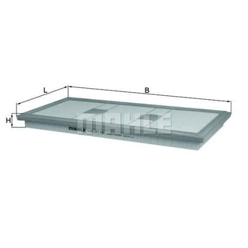 Luftfilter KNECHT LX 3140 f&uuml;r MERCEDES-BENZ