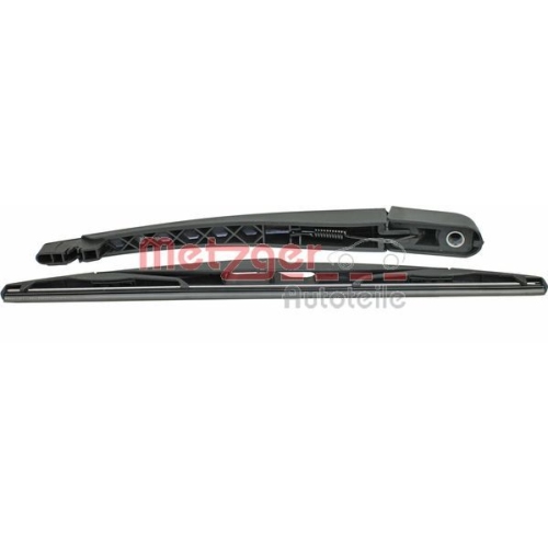 Wischarm, Scheibenreinigung METZGER 2190277 f&uuml;r PEUGEOT, hinten