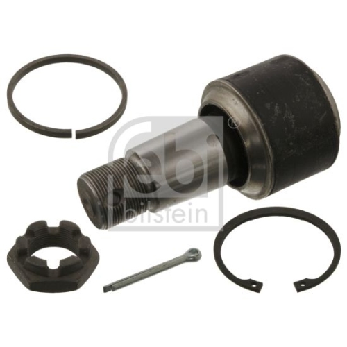 Febi Bilstein 39413 Achsstrebenlager mit Kronenmutter, Splint, Sicherungsring und Distanzring , 1 St&uuml;ck