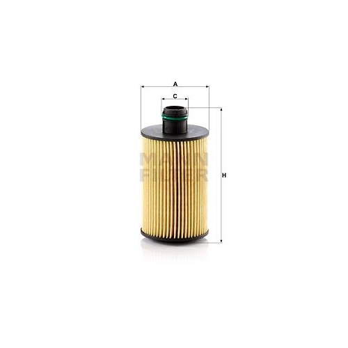 &Ouml;lfilter MANN-FILTER HU 7018 z f&uuml;r CHRYSLER FIAT MASERATI