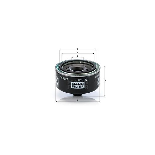 &Ouml;lfilter MANN-FILTER W 1323 f&uuml;r VAG MWM