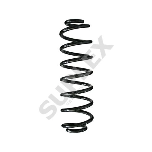 2x Fahrwerksfeder SUPLEX 39302 f&uuml;r SKODA VAG, Hinterachse