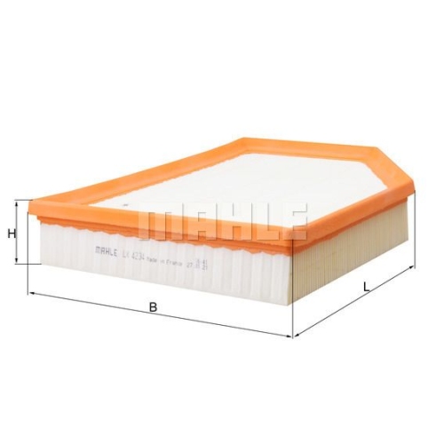 Luftfilter KNECHT LX 4234 f&uuml;r VOLVO