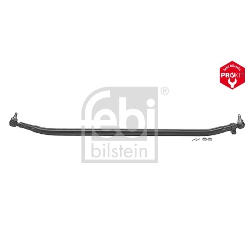 Febi Bilstein 18207 Spurstange mit Kronenmuttern und Splinten , 1 St&uuml;ck