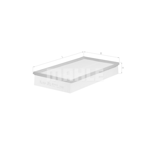 Luftfilter KNECHT LX 637 f&uuml;r VOLVO