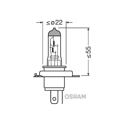 Gl&uuml;hlampe, Fernscheinwerfer OSRAM 64193CBI-HCB COOL BLUE INTENSE f&uuml;r, vorne