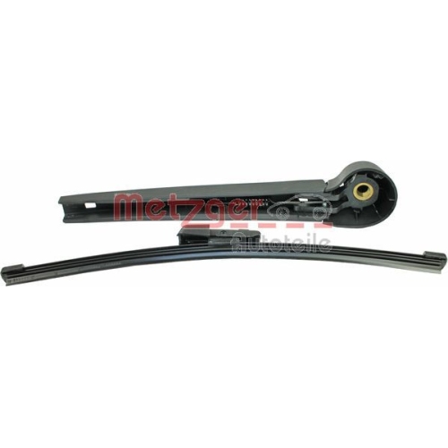 Wischarm, Scheibenreinigung METZGER 2190319 f&uuml;r SKODA, hinten