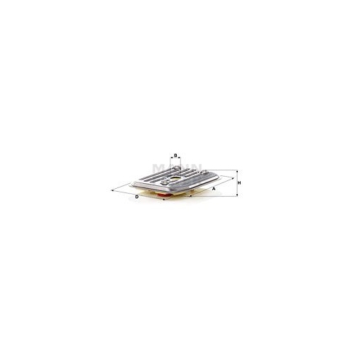 Hydraulikfilter, Automatikgetriebe MANN-FILTER H 2019 KIT f&uuml;r VAG