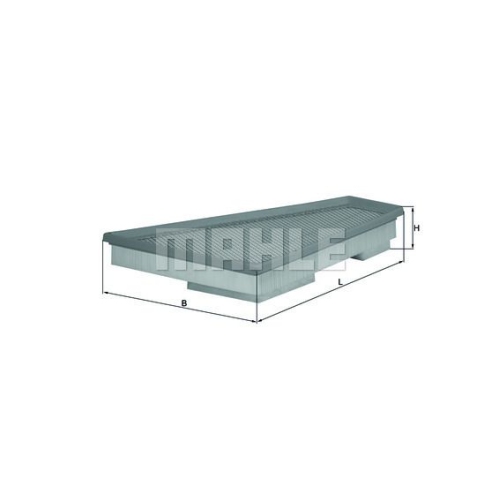 Luftfilter KNECHT LX 1663 f&uuml;r CHRYSLER