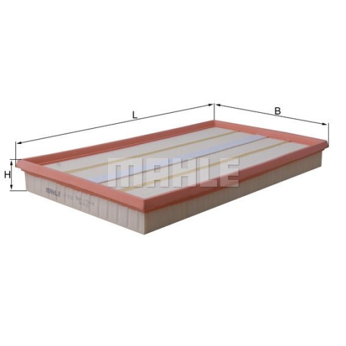 Luftfilter KNECHT LX 1573 f&uuml;r MERCEDES-BENZ