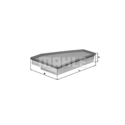 Luftfilter KNECHT LX 1762 f&uuml;r CHRYSLER