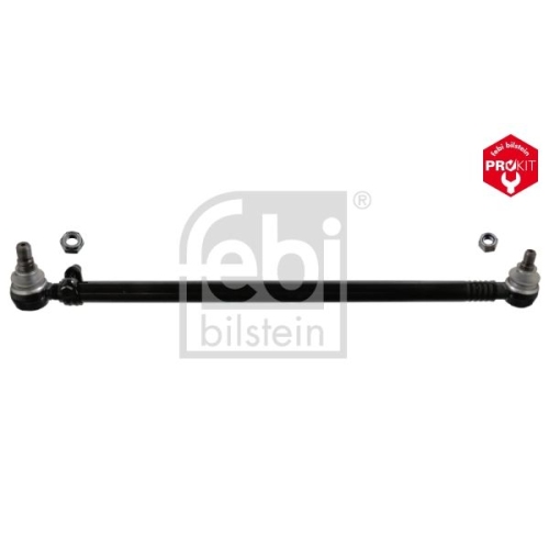 Febi Bilstein 35555 Lenkstange mit Kronenmuttern und Splinten, vom Lenkgetriebe zur 1. Vorderachse , 1 St&uuml;ck