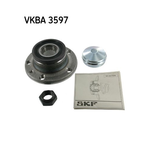 Radlagersatz SKF VKBA 3597 f&uuml;r ALFA ROMEO FIAT, Hinterachse, Vorderachse