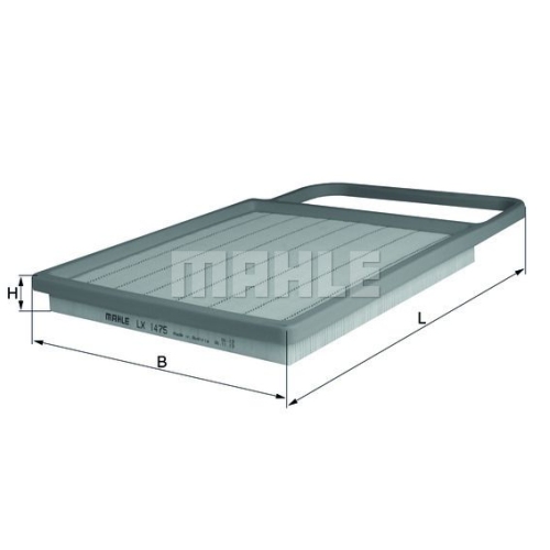 Luftfilter KNECHT LX 1475 f&uuml;r VAG