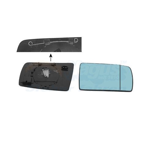 Spiegelglas, Au&szlig;enspiegel VAN WEZEL 3031834 * HAGUS * f&uuml;r MERCEDES-BENZ, rechts