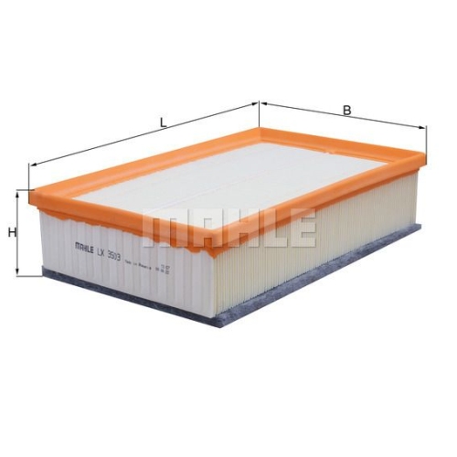 Luftfilter KNECHT LX 3503 f&uuml;r VAG