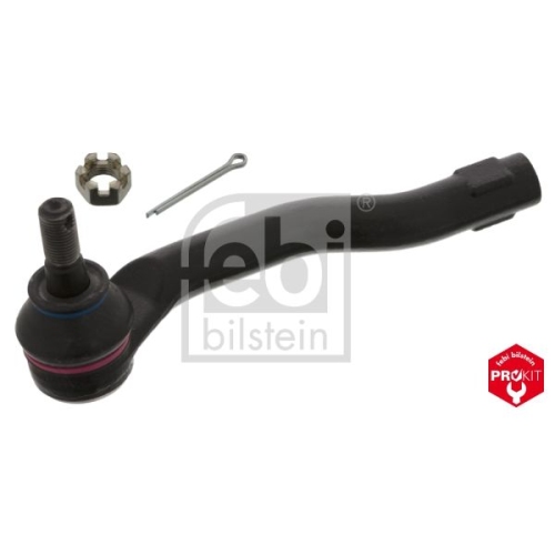Febi Bilstein 42476 Spurstangenendst&uuml;ck mit Kronenmutter und Splint , 1 St&uuml;ck