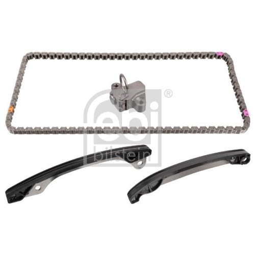 Febi Bilstein 109467 Steuerkettensatz f&uuml;r Nockenwelle, mit Gleitschienen und Kettenspanner, 1 St&uuml;ck